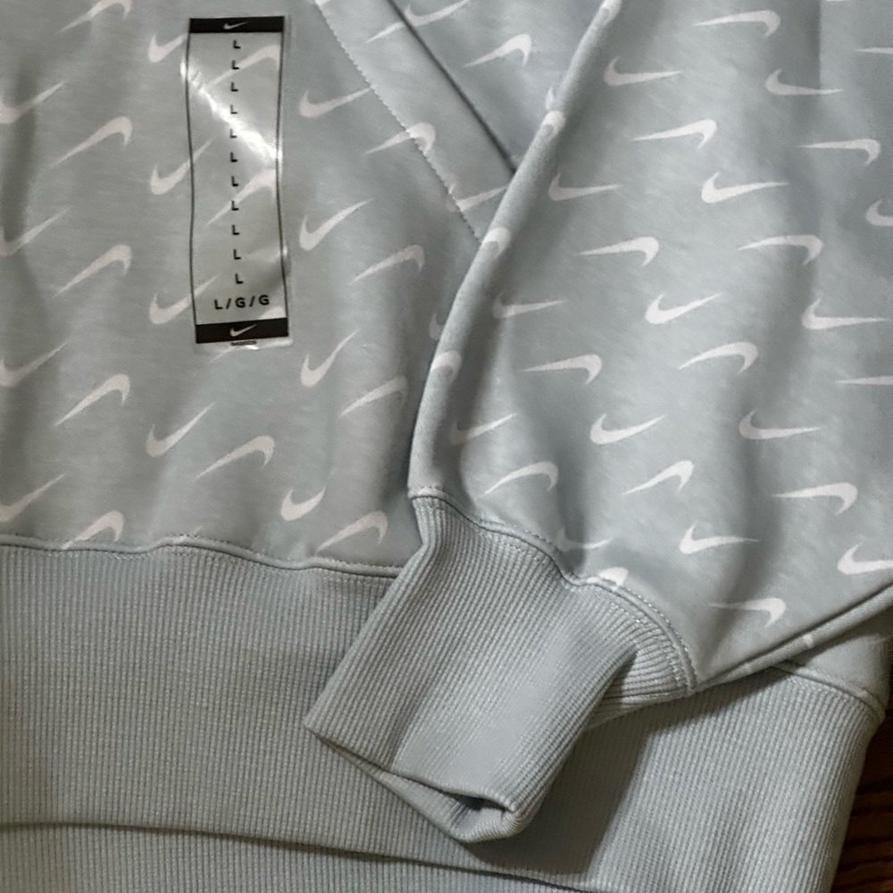 Nike Sportswear Phoenix Fleece Over-Oversized Printed Hoodie - Picture 8 of 8